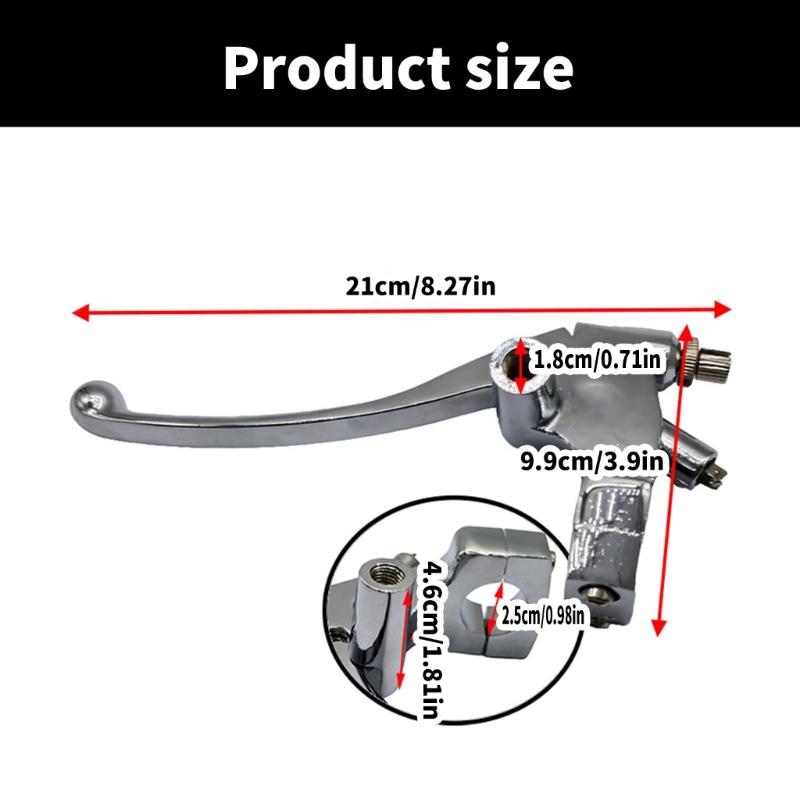 Adjustable Motorcycle Main Cylinder Clutches Brake Lever Aluminum Motorcycle Brake Clutches Lever Simple Installation