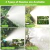 8M 7.4V Battery Powered Sprayer Wand Rechargeable Water Sprayer Wand with 4 Adjustable Nozzles & Filter