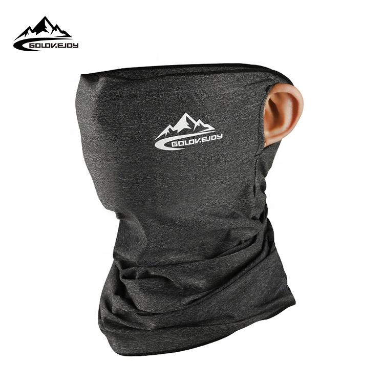 GOLOVEJOY XTJ11 Custom Multifunctional Riding Unisex Ice Silk Neck Scarf Balaclava Gaiter Windproof Cycliny Bandana Face Mask