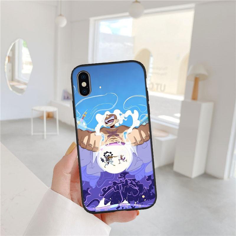 One Piece Luffy Nami Soft Shell Phone Case for OPPO A3 Pro A72 A74 A76 A77 A77S A78 A79 A94 A95 A18 A40M A58