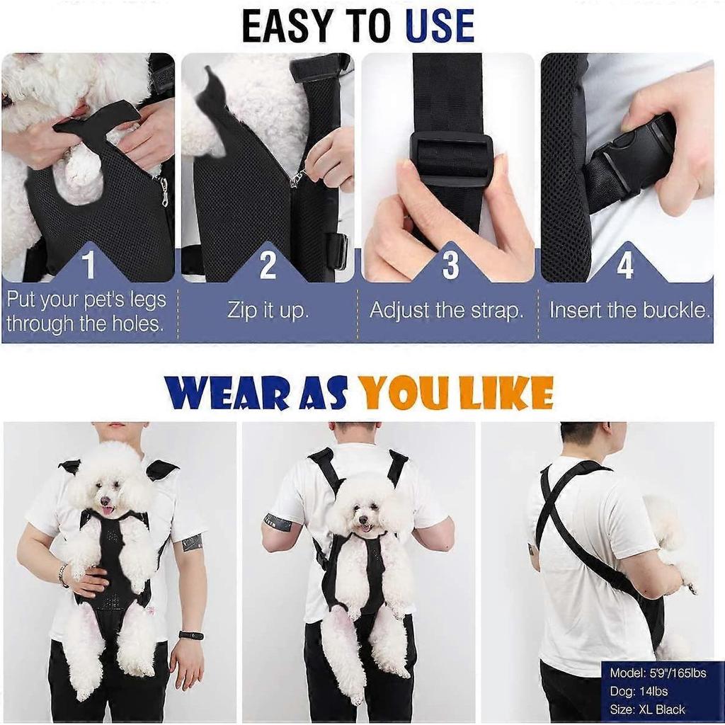Front Pet Travel Backpack Outdoor Adjustable Carrier Bag