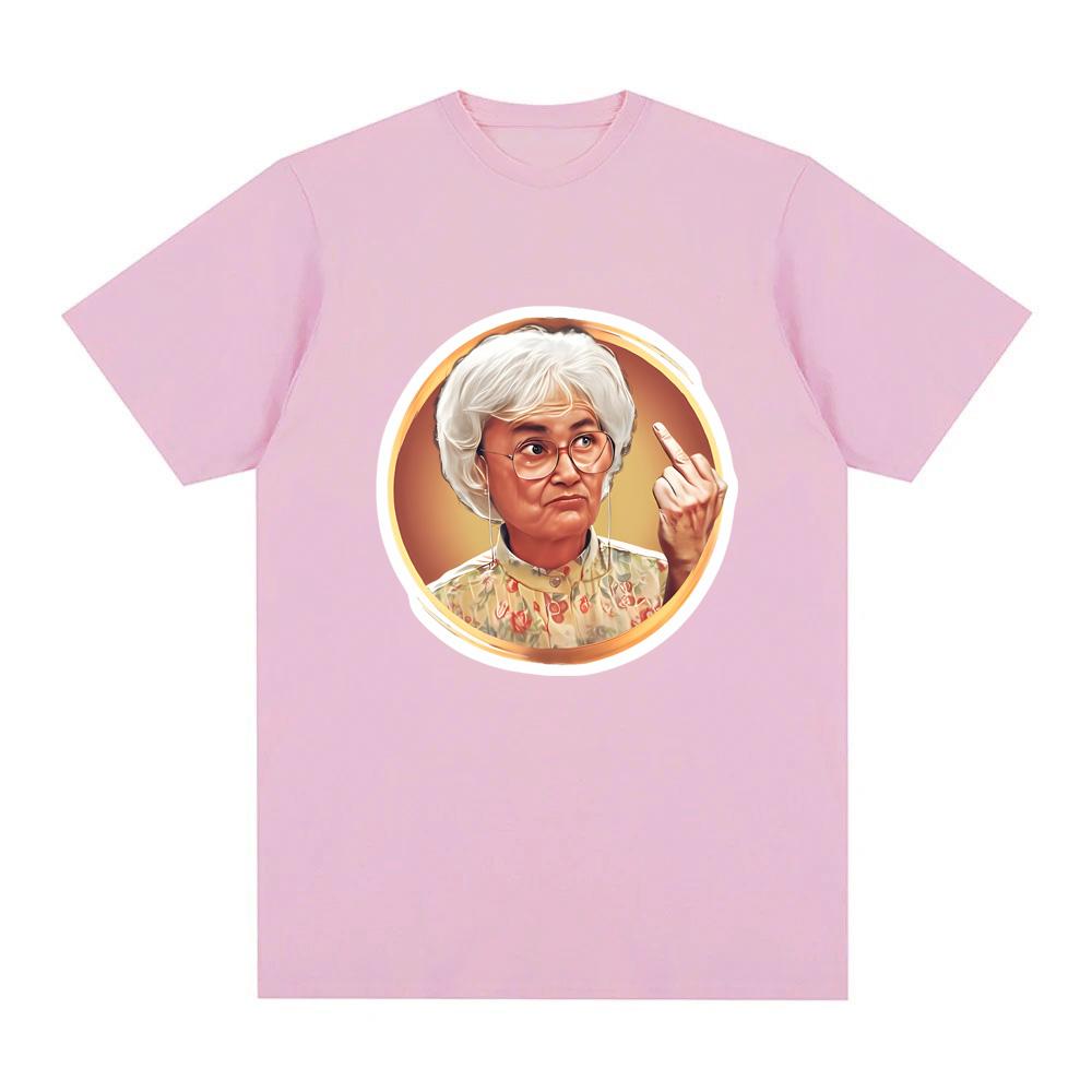 Golden Girls T-shirt Unisex 100% Cotton Tee-shirt Graphic Printing Kawaii Round Neck Tshirt Short Sleeve Casual Fashion Clothes