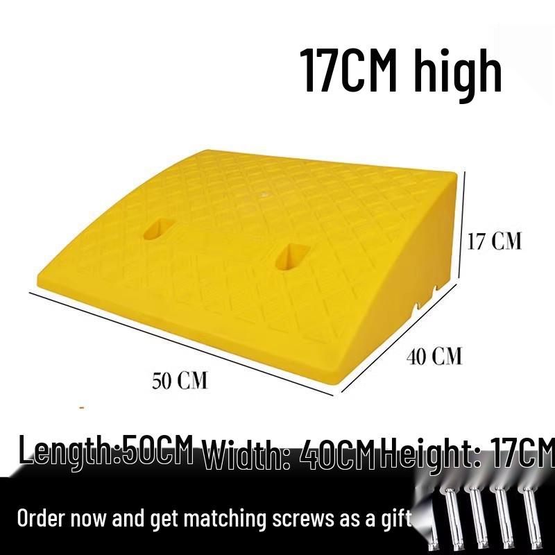 Uphill Slope Mat, Barrier-Free Ramp, Plastic Ladder, Speed Bump, Intersection Aid