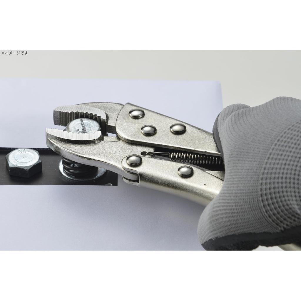 Takagi 175mm Ergonomic Vice Pliers for For and securing Includes adjustment M&M - gripping, turning, tasks. screw. (Takagi 4907052212411)