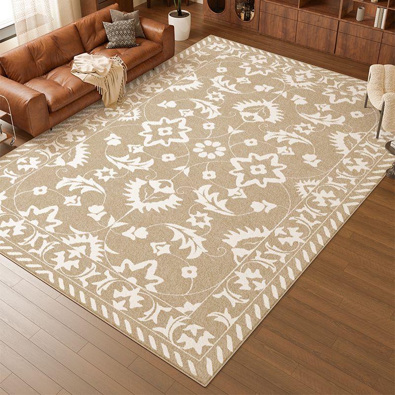 Living Room Carpet Cream Style Bedroom Floor Mat Home Sofa Imitation Cashmere Light Luxury Premium Japanese Style