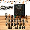 2025 Halloween Advent Calendar 31-Day Halloween Countdown Calendar with Collectible Eerie Figurines Surprise Box Halloween Gifts