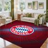 Bayern Munich Design Crystal Velvet Rug Soft Decorative Mat for Bedroom Entrance