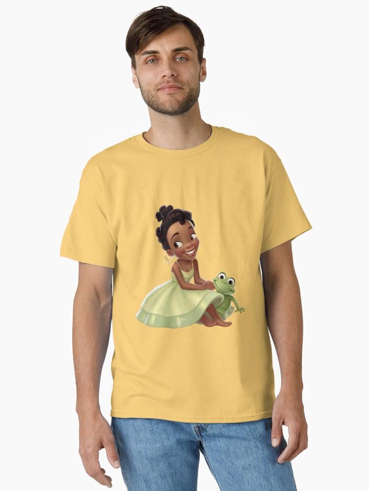 The Princess and the Frog Cute Princess Chibi - Adorable Anime Style Art Classic T-Shirt