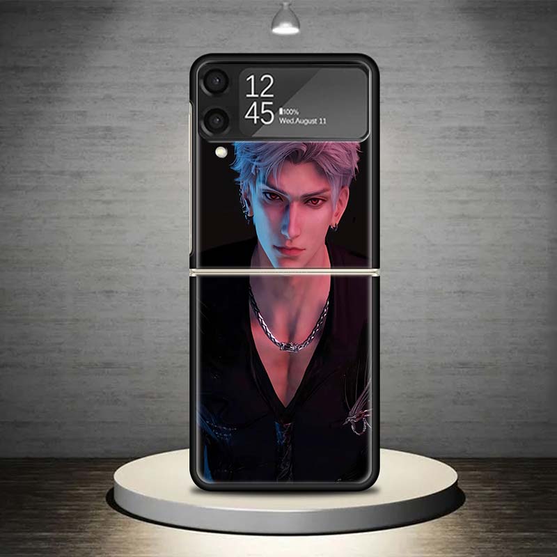 Чехол для телефона Love And Deepspace Sylus для Samsung Galaxy Z Flip 7 6 5 4 3 5G Ударопрочный чехол Z Flip7 Flip6 ZFlip5 Flip3 Flip4 Lux