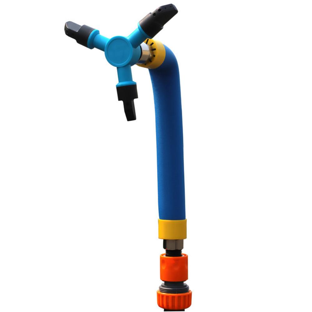 Automatic Watering Trampoline Sprinkler 360 Degree Rotating Pet Showering Sprinkler Irrigation