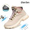 Womens Safety Work Boots Steel Toe Protection Shoes Anti-Puncture Non-Slip Safety Shoes for Warehouse & Logistics Work Beige