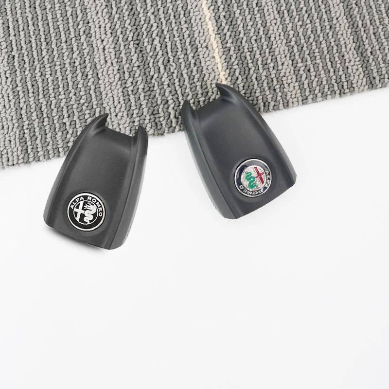 for  Car Key Cover Replacement Key Case Alfa Romeo Giulia Stelvio Tonale Carbon Fiber Style wer123