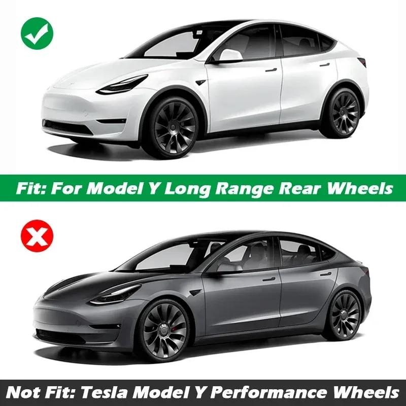 Для Tesla Model Y 20-дюймовые колеса ABS Защита диска Крышка ступицы автомобиля Защита Наклейки на ступицу с защитой от царапин