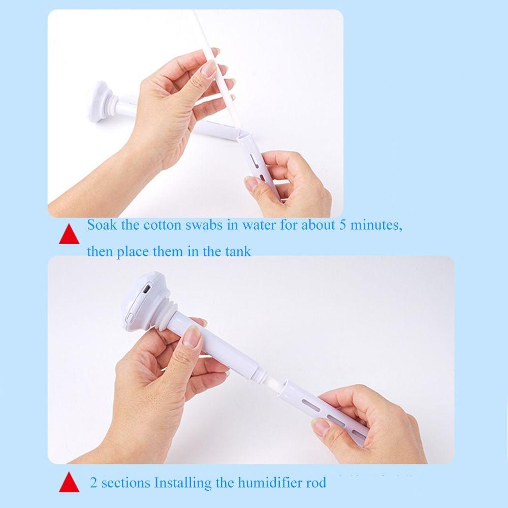 LED Lamp USB Air Humidifier Ultrasonic Mist Maker Portable Car Purifier Car