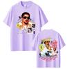 ZX Rapper Bad Bunny Debi Tirar Mas Fotos DTMF Принт Футболки Мужская Одежда Мода Харадзюку Футболка Хлопковые Футболки с Коротким Рукавом