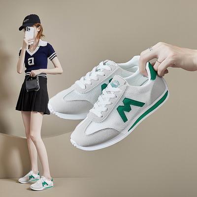 Новые дышащие маленькие белые туфли женские осенние женские туфли на толстой подошве повседневные туфли женские кроссовки Zapatillas Mujer