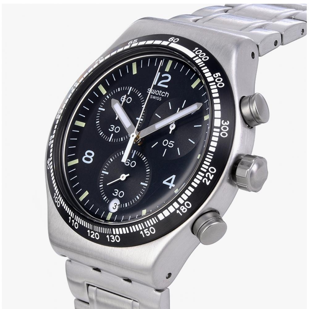 Swatch Yvs444gc Core Night Flight Public Уретановые Часы