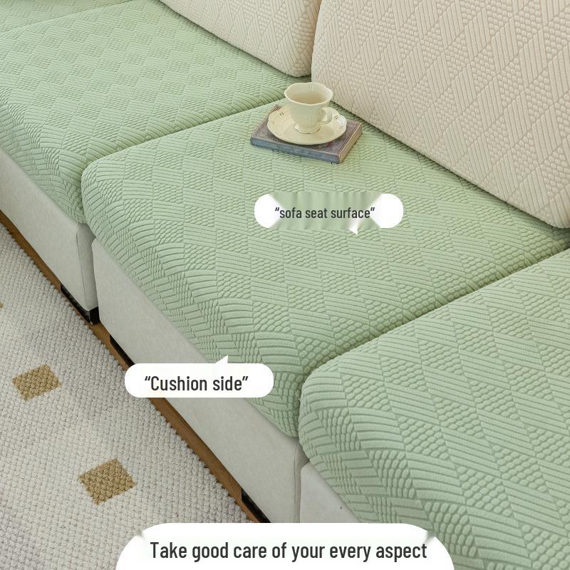 Нескользящий эластичный чехол на подушку дивана Coral Sea - Универсальный размер для четырех сезонов