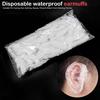 30 шт. одноразовые водонепроницаемые наушники для салонного окрашивания волос, одноразовые наушники, защитные наушники для ванны и душа