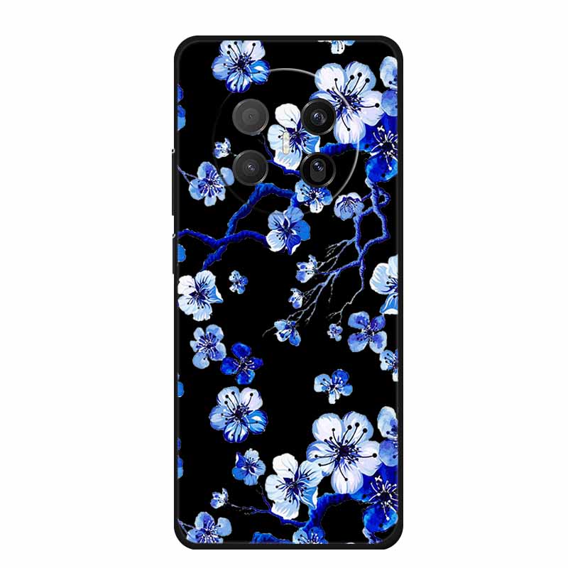 Черный силиконовый чехол для Huawei Mate 70 Air 2025 Чехол Мультяшный кот Мягкая задняя крышка для телефона Huawei Mate 70 Air Чехол Funda Coque
