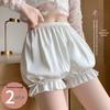 Женские летние анти-экспозиционные bloomers – Свободные лолита тыквенные шорты безопасности