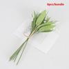6Pcs/Set Artificial Flower Bellflower Lily Valley Flower Plastic Flower Home Soft Decoration Plant Wall Wedding Green Plant
