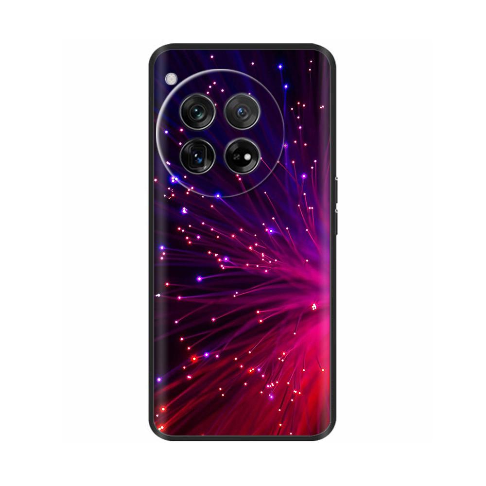 For OnePlus 12 Case Marble TPU Silicone Soft Phone Cases Cover For OnePlus 12 5G CPH2581 6.82" OneMore 12 Colorful Painted Capa