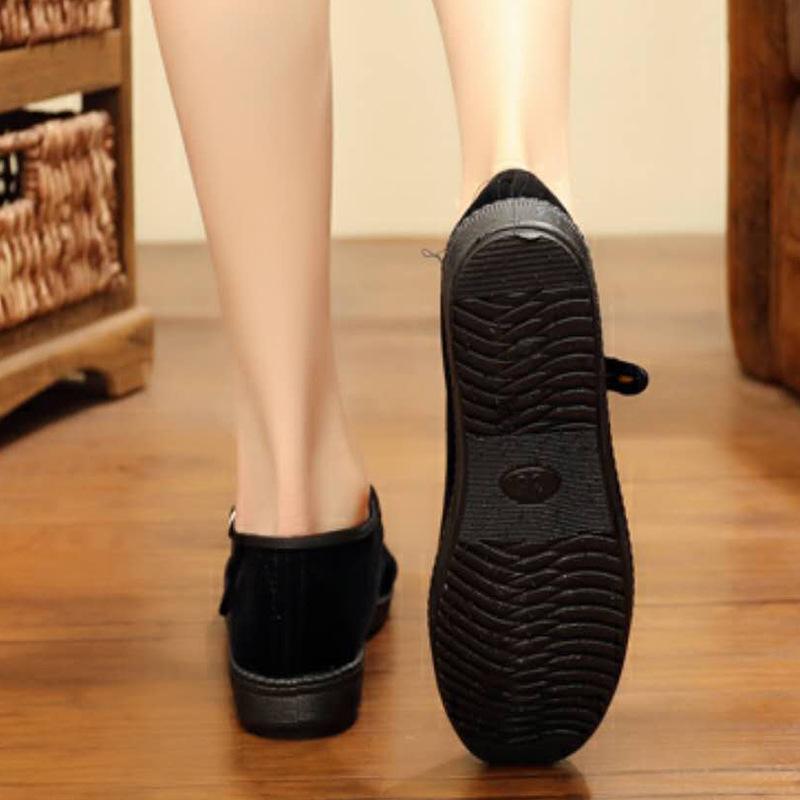 Flat Loafers For Woman Summer Square Toe Ballet Flats Casual Slip On Shoes Women Comfort Shallow Flat Leather Shoes Tyh6