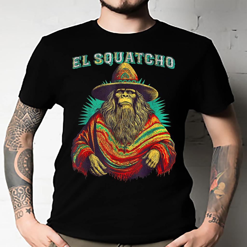 Men's and Women's T-shirts El Squatcho Essential