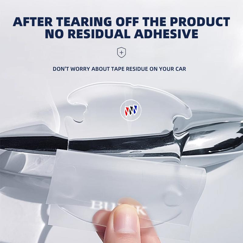 Transparent Car Door Handle Bowl Protector Film Anti-Scratch Sticker For Buick Excelle GT Envision LaCrosse Regal Verano GL6