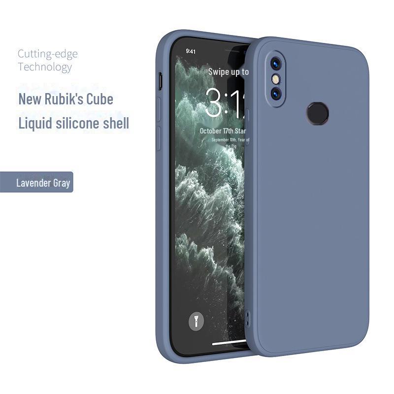 Чехол для Xiaomi 8: Жидкий силиконовый мягкий чехол для версий 8 SE, Explorer и Youth