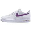 Air Force 1 07 Embossed Hoops - мужские кроссовки Lakers White Bold-Berry Speed-Yellow FJ4209-100