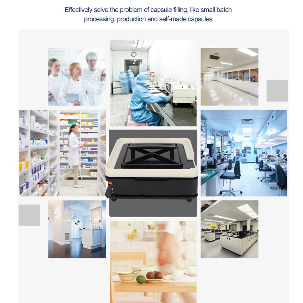 100 отверстий ABS капсульный наполнитель ручной капсульный порошок машина для наполнения инструмент доска для размера 00#