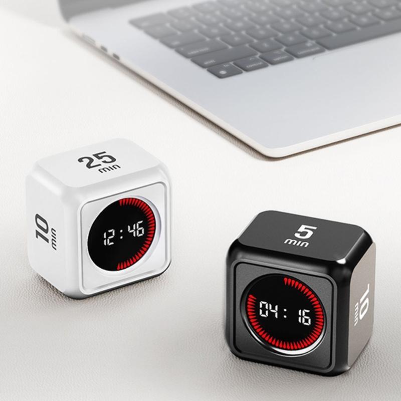 Датчики гравитации Таймер продуктивности Цифровой таймер обратного отсчета со светодиодным дисплеем Гаджет для управления временем Кухонный инструмент