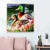 New Arrival 5D DIY Full Circle Diamond Painting "Duck" Embroidery Cross Stitch Home Decor Gift