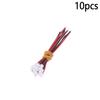 10Pcs Small Mini JST 1.0/1.25/1.5/2.0/2.54/3.96mm PH 2.0mm XH 2.54mm 2 Pin Male Female Plug Jack Connector Cable Wire