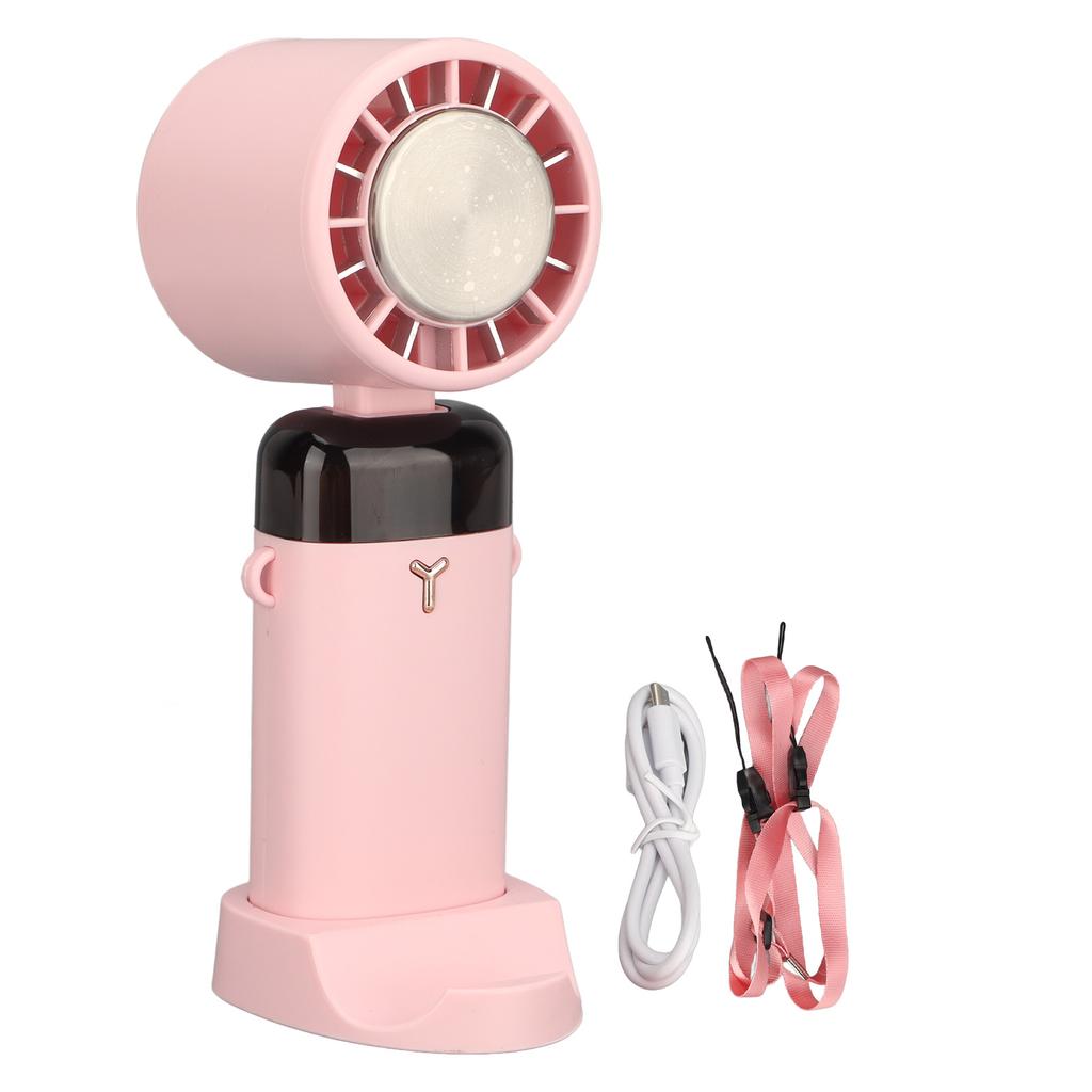 Handheld Fan Quiet Foldable Brushless Motor Digital Display 3600mah 3 Speed Cooling Fan for Outdoor