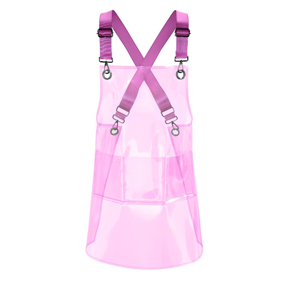 Fashion Kitchen Apron Oil Resistant Waterproof Clear Apron Unisex TPU for Kitchen Hair Salon Barber Barista Household Supplies