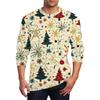 Men's T Shirt O-Neck Clothing Apparel Outdoor Long Sleeve Print Fashion Designer Vintage