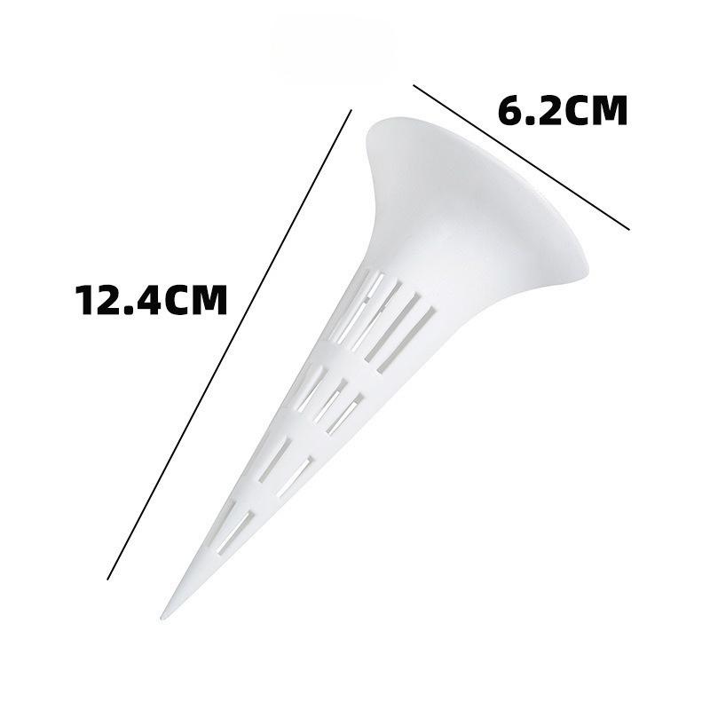 10PCS Breathable Conical Watering Device Prevent Root Rot Prevent Soil Loss Soil Aeration Device Root Aeration Plastic