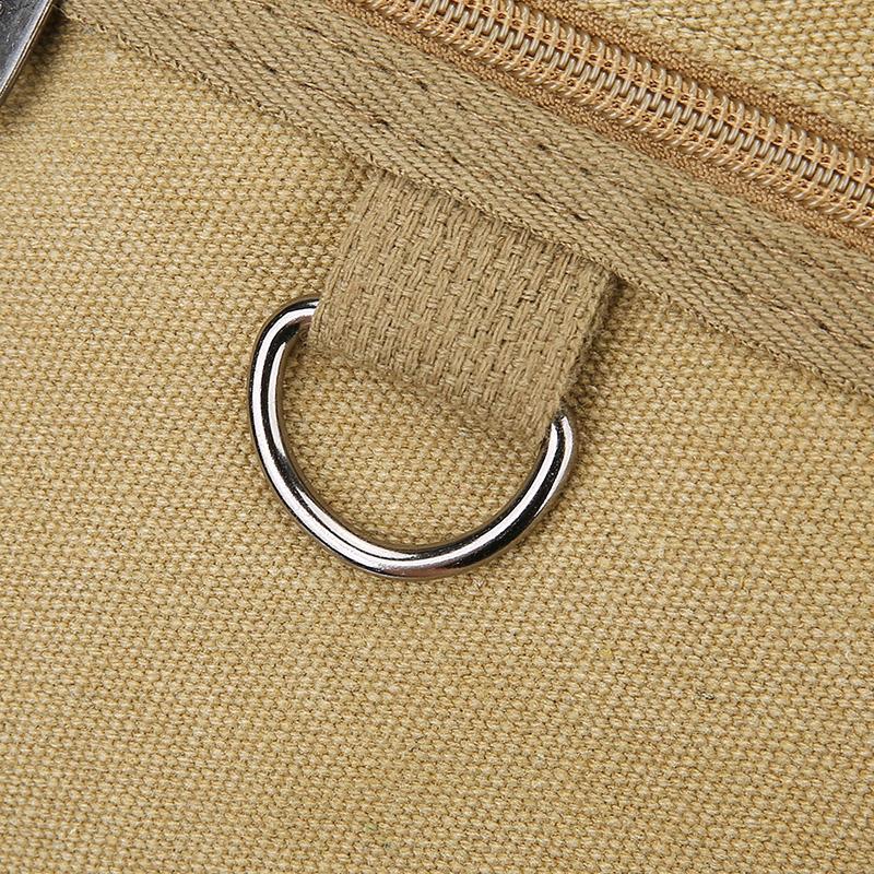 Men's Luxury Canvas Messenger Bag - High Quality Crossbody Shoulder Tote (Vintage Style Travel & Casual Handbag)