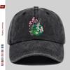 pc Japanese Cherry Blossom And Koi Pattern Printed Baseball Cap Fashion Casual Printed Design Golf Hat Home Leisure Decor Hat