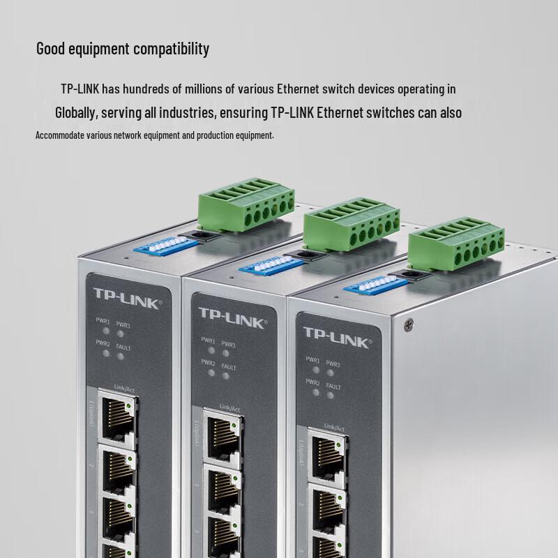 TP-Link 5-Port Gigabit Unmanaged Industrial Ethernet Switch