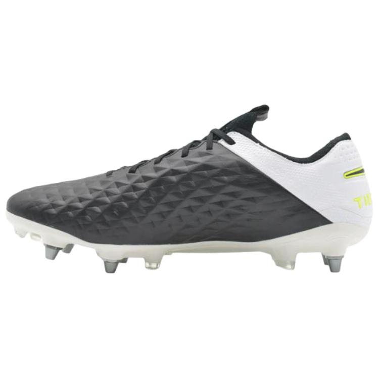 Nike Футбольные бутсы Tiempo Legend 8 Elite, нескользящие, износостойкие, мужские, белые с черным CJ6085-008