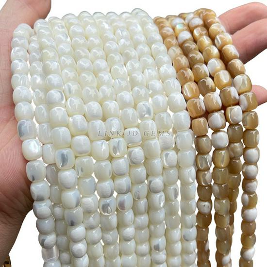 Jingde Jewelry Натуральные бусины из раковины улитки «Лошадиное копыто» - Бочонки и отдельные бусины для DIY ювелирных аксессуаров