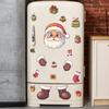 Fun-f349 Милый Санта-Клаус Праздничное украшение Наклейка на холодильник DIY Кухня Домашнее украшение Декоративные наклейки
