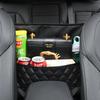 Сетчатый органайзер для среднего сиденья автомобиля из ПУ-кожи, большая вместительная кожаная сумка, сумка для хранения на спинку сиденья, товары для хранения на спинку сиденья автомобиля Ha