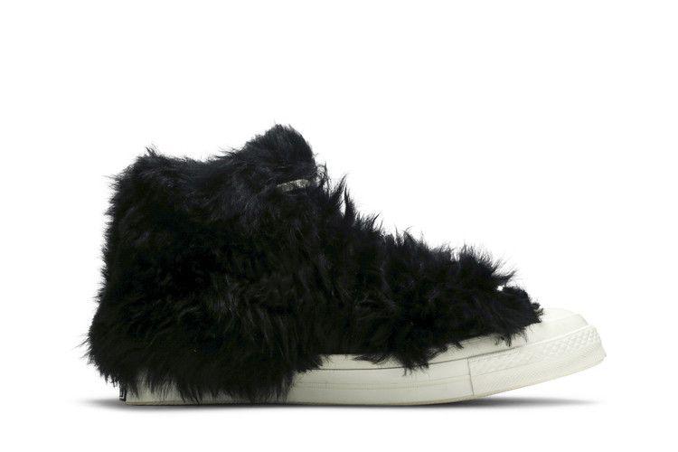 Converse Chuck Taylor All Star 70 Hi Ambush Fuzzy Black