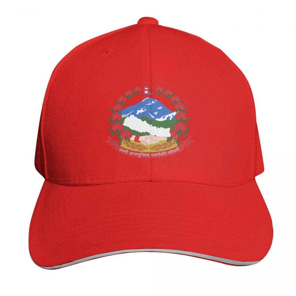 Emblem of Nepal Baseball Cap Funny hats Thermal Visor Snapback Cap fashionable Unisex Luxury Brand Womens
