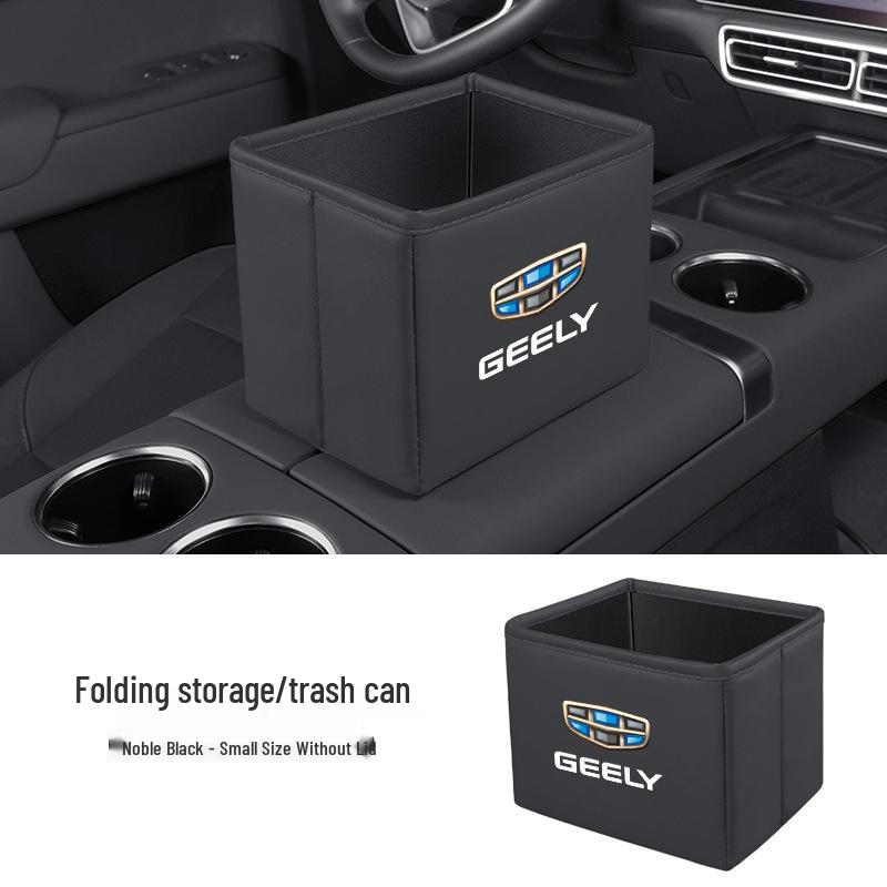 Geely Car Storage Box & Folding Trash Can for Xingyue L, Xingyuan Xingrui, and Dihao Boyue Pro